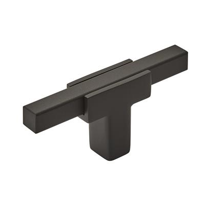 Amerock Urbanite 2-3/4 Inch Cabinet Knob Matte Black