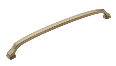 Amerock Revitalize 18 Inch cc Appliance Pull Golden Champagne