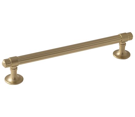Amerock Sea Grass 6 5/16 Inch CC Cabinet Pull Golden Champagne