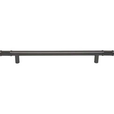 Top Knobs TK3238AG Burnham Appliance Pull 12 Inch CC Ash Gray