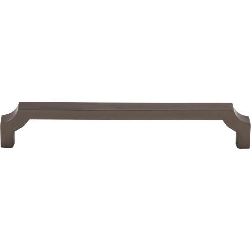 Top Knobs TK3023AG Davenport Pull 6 5/16 Inch CC Ash Gray