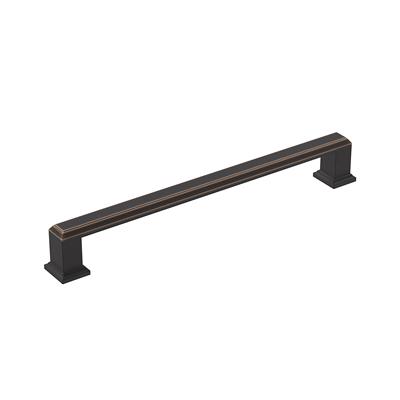 Amerock Appoint 7 9/16 Inch C to C Cabinet Pull Oil Rubbed Bronze
