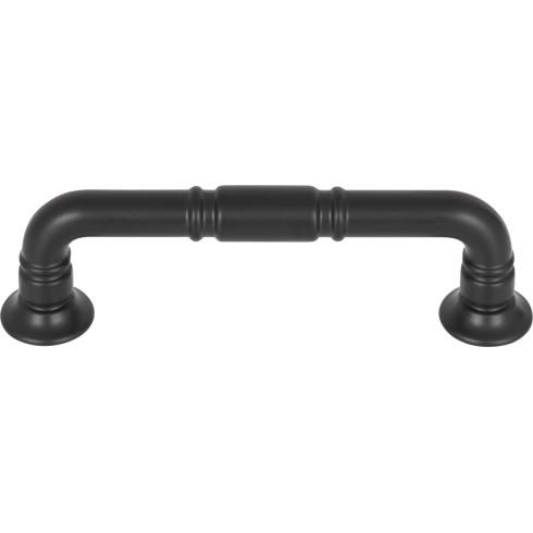 Top Knobs TK1002BLK Kent Pull 3 3/4 Inch CC Flat Black