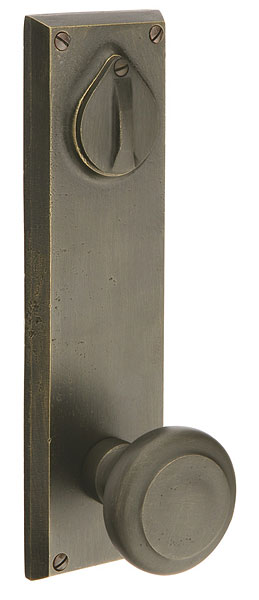 Emtek Rectangular 8 7/8 Inch KEYED Sideplate Lock for 5 1/2 Inch Bore