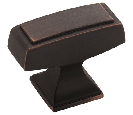 Amerock 1 1/2 Inch Mulholland Cabinet Knob Oil-Rubbed Bronze