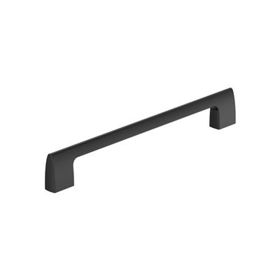Amerock Riva 8-13/16 Inch cc Cabinet Pull Matte Black