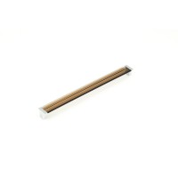 Schaub Positano 320 mm CC Smoke Cabinet Pull in Polished Chrome
