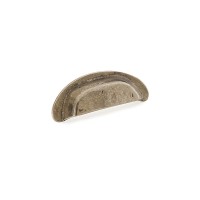 Schaub Cast Bronze Mountain 3 1/2 inch CC Cup Pull in Italian Nickel