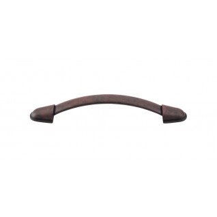 Top Knobs M1204 Buckle Pull 5 1/16 Inch CC Patina Rouge