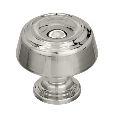 Amerock Kane 1-3/16 Inch Cabinet Knob Polished Nickel
