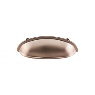 Top Knobs M1675 Somerset Cup Pull 3 Inch CC Brushed Bronze