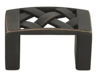 Atlas Homewares Lattice Knob 1 5/8 Inch Venetian Bronze