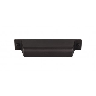 Top Knobs TK773SAB Channing 3 3/4 inch CC Cup Pull Sable