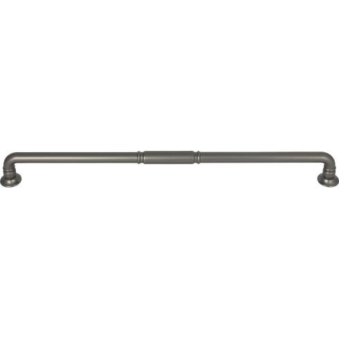 Top Knobs TK1007AG Kent Pull 12 Inch CC Ash Gray