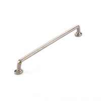 Schaub Cast Bronze Mountain 12 inch CC Cabinet Pull in Italian Nickel