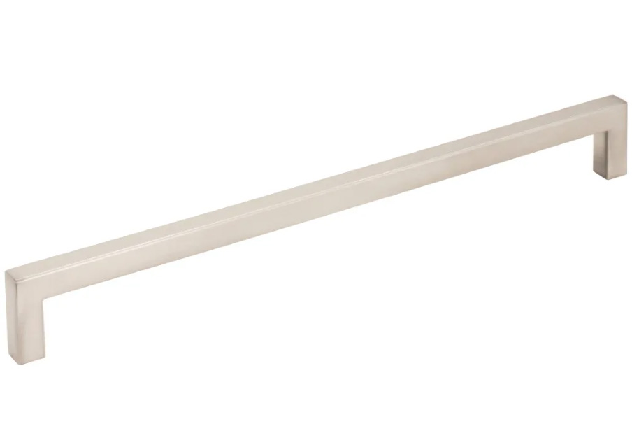 Hardware Resources 224 mm CC Satin Nickel Square Stanton Cabinet Bar Pull