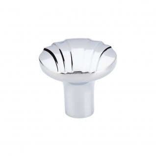 Top Knobs TK221PC Victoria Falls & Sydney Knob 1 1/4 Inch CC Polished Chrome