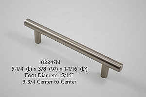 Residential Essentials10334 Satin Nickel Cabinet Pull