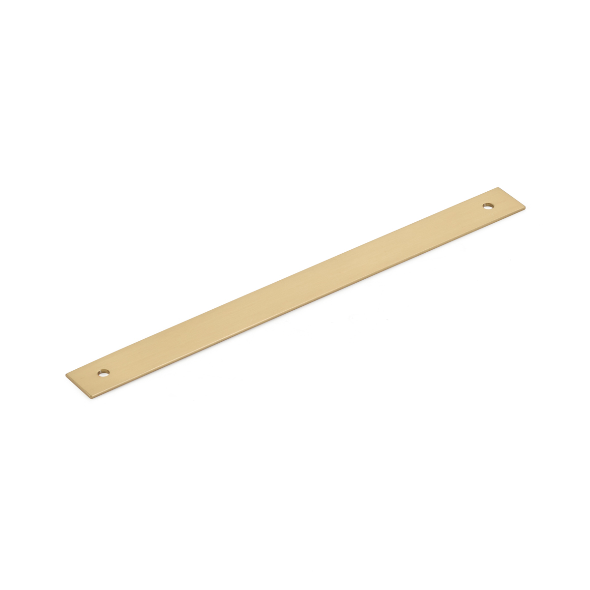 Schaub Pub House, Smooth 8 Inch cc, Signature Satin Brass Backplate
