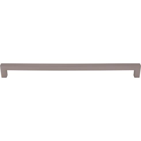 Top Knobs M2178 Square Bar Pull 12 Inch CC Ash Gray