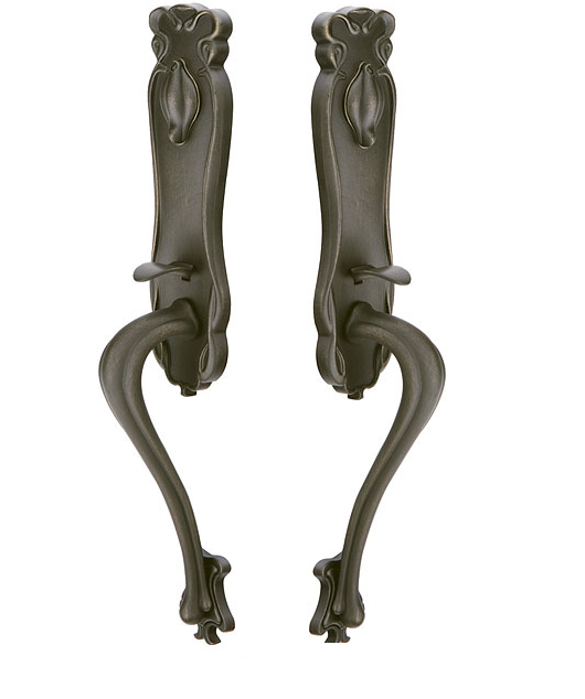 Emtek Art Nouveu Grip by Grip Handleset (Right Hand)