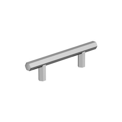 Amerock Caliber 3 Inch cc Cabinet Pull Polished Chrome
