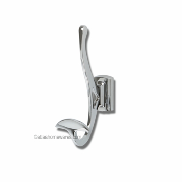 Atlas Homewares Legacy Bath Collection Robe Hook in Polished Chrome