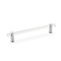 Schaub Lumiere 8 inch cc Pull Acrylic Polished Chrome