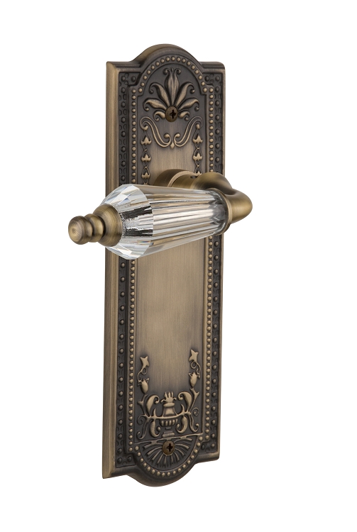 Nostalgic Warehouse Meadows Plate with Parlour Knob - Mortise Lock