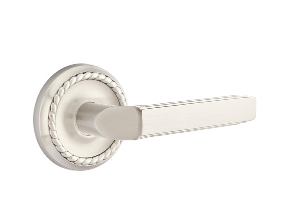 Emtek Milano Lever with Rope Rosette