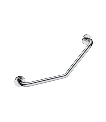 Smedbo Living Collection Long V-form Grab Bar 500mm - Polished Stainless Steel