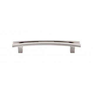 Top Knobs TK86BSN Sanctuary I Flared Pull 5 Inch CC Brushed Satin Nickel