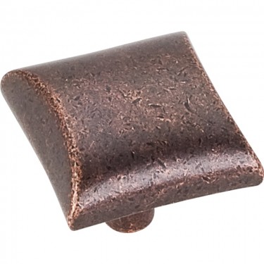Hardware Resources Glendale 1 Inch Cabinet Knob - Distressed Oil-Rubbed Bronze
