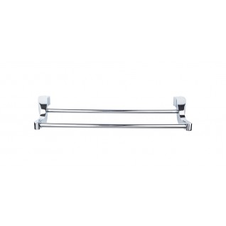 Top Knobs AQ11PC Aqua 30 inch Double Towel Bar Polished Chrome