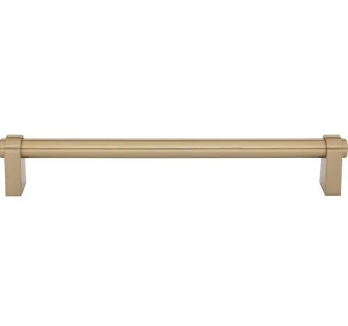 Top Knobs TK3217HB Lawrence Appliance Pull 18 Inch CC Honey Bronze