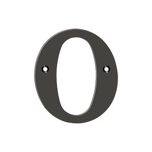4 Inch Residential Letter O