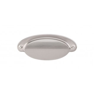 Top Knobs M1298 Dakota Cup Pull 2 9/16 Inch CC Brushed Satin Nickel