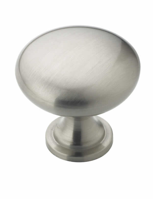Amerock Allison Value 1 1/4 Inch Satin Nickel Cabinet Knob