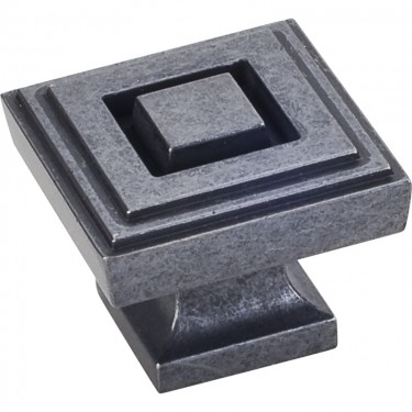 Hardware Resources Delmar 1-1/4 Inch Cabinet Knob - Gun Metal