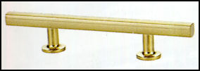 Emtek Freestone Extended 3 1/2 Inch Cabinet Pull