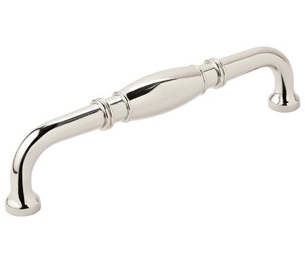 Amerock 6 5/16 Inch CC Granby Cabinet Pull Polished Nickel