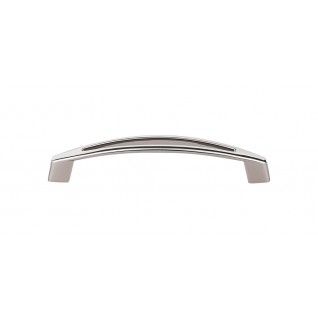 Top Knobs M1948 Nouveau Verona Pull 5 1/16 Inch CC Polished Nickel