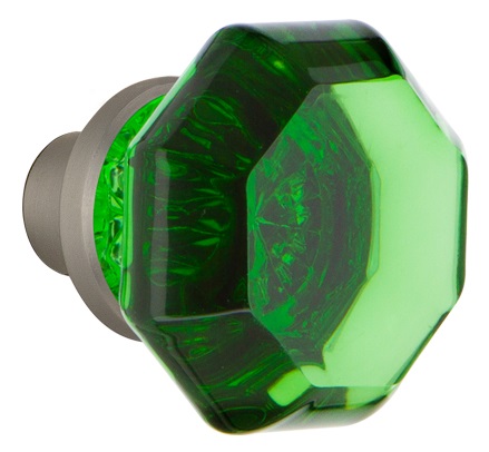 Nostalgic Warehouse Waldorf Emerald Knobs ONLY with Spindle
