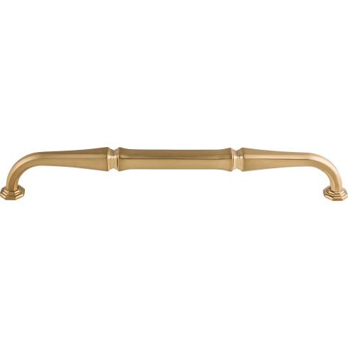 Top Knobs Chareau TK347HB Chalet Appliance Pull 18 Inch CC Honey Bronze