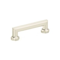 Schaub Empire 3 1/2 inch CC Cabinet Pull in Brushed Nickel