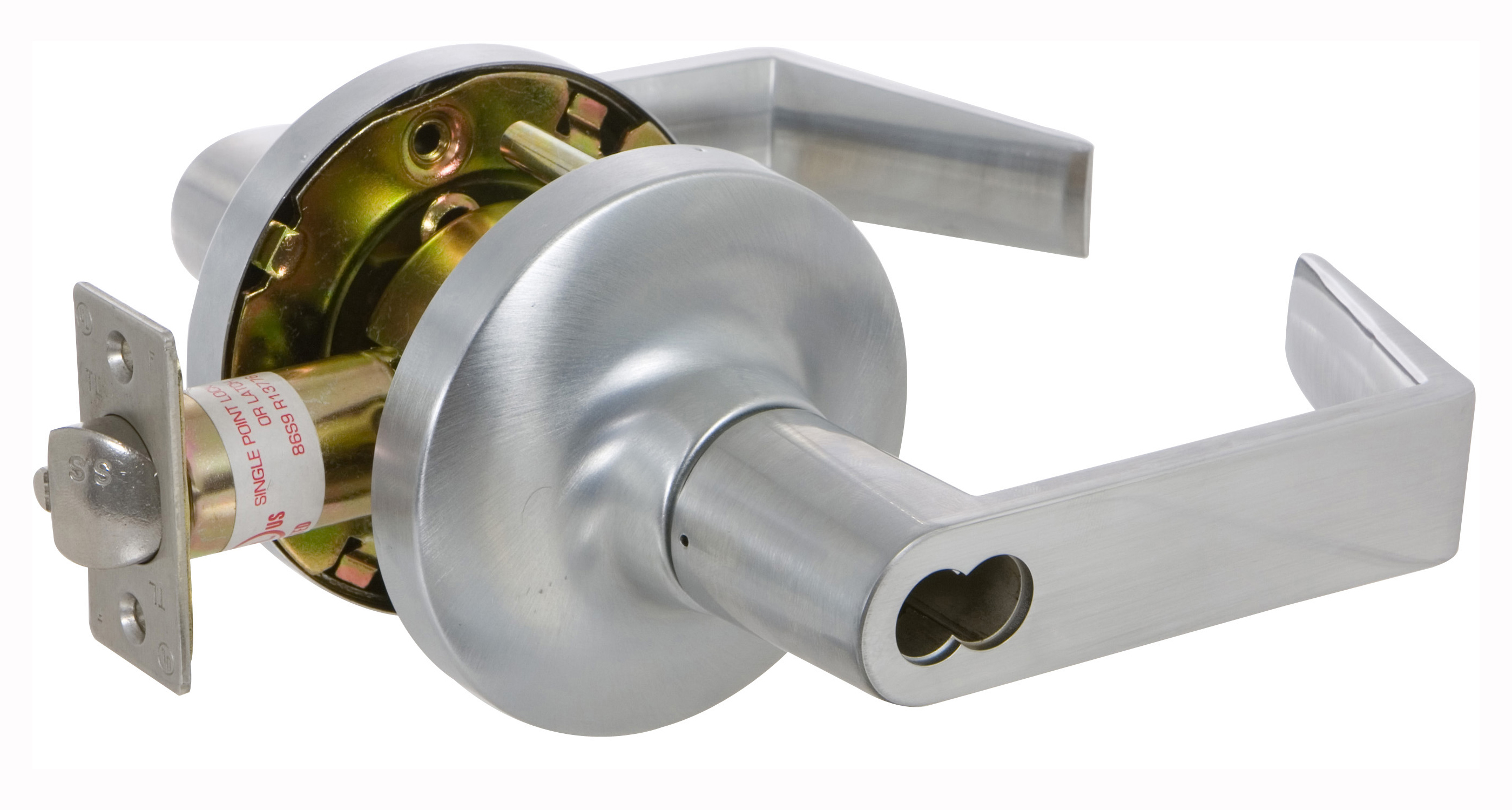 Advantage FC Series Grade 1 Commercial Double Keyed Vestibule Function CT Style Lever with Small Format Interchangeable Core