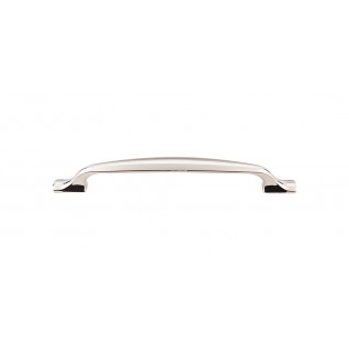 Top Knobs TK865PN Torbay 6 5/16 inch CC Pull Polished Nickel