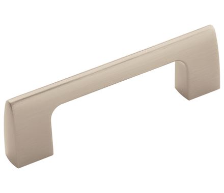 Amerock Riva 3 Inch CC Cabinet Pull Satin Nickel