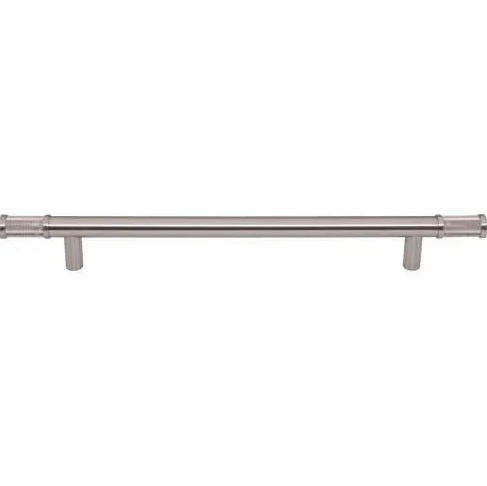 Top Knobs TK3238BSN Burnham Appliance Pull 12 Inch CC Brushed Satin Nickel