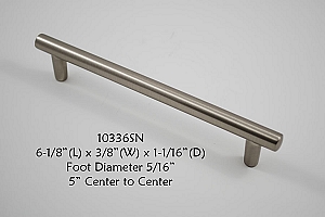 Residential Essentials 10336 Satin Nickel Cabinet Pull